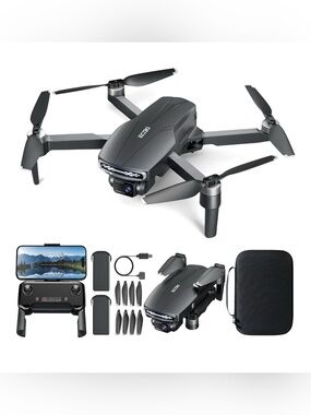 NEW - Drone with Camera for Adults 4K,Brushless Motor,5G FPV,Optical Positioning